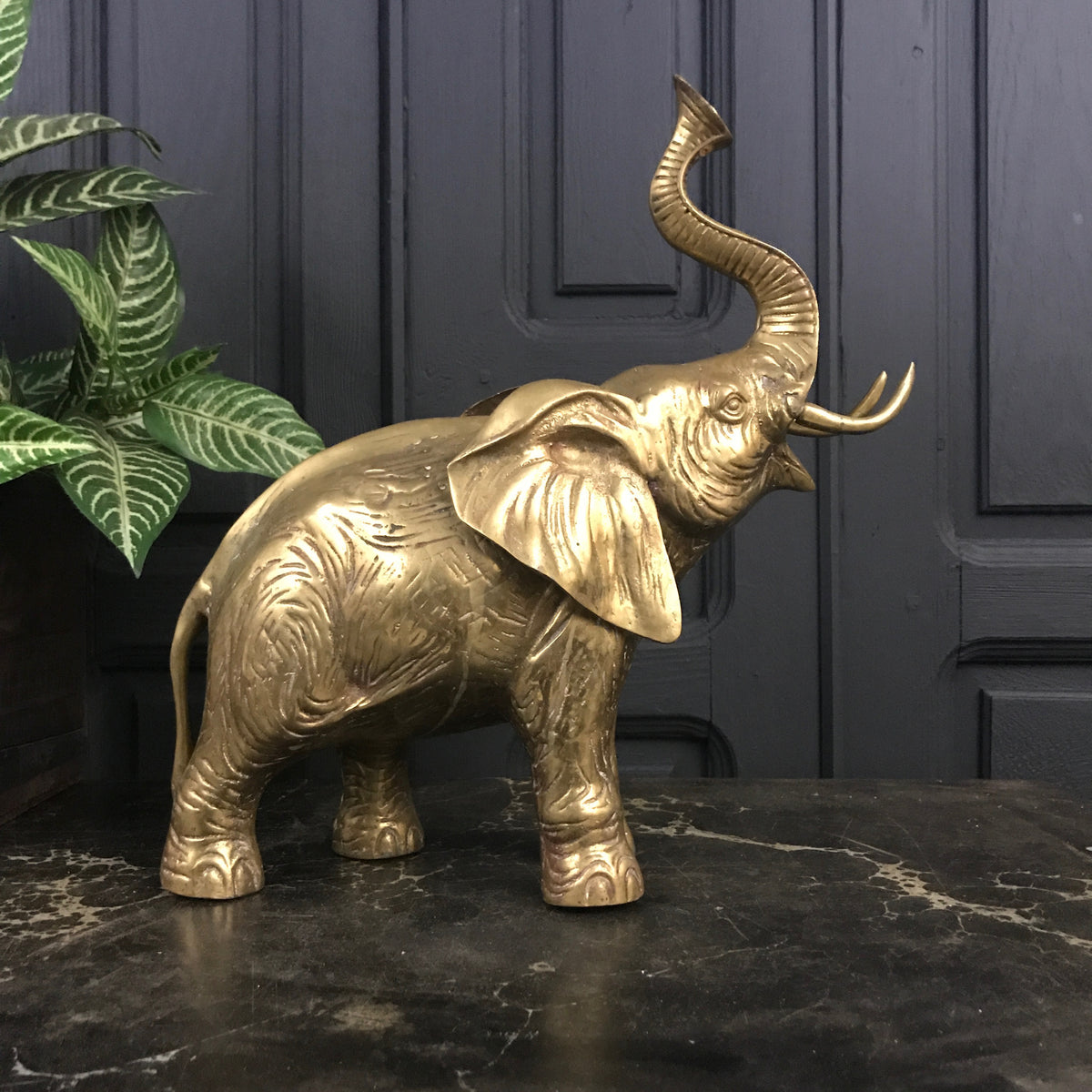 MCM Vintage online Brass Elephants (2)