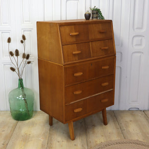 mid_century_oak_hunt_tallboy_chest_of_drawers_vanity_chest