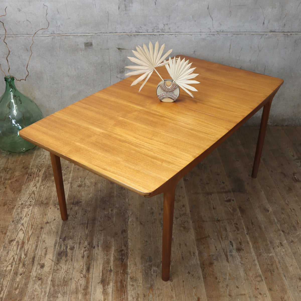 McIntosh Mid Century Teak T3 Double Extending Dining Table - 0311h ...