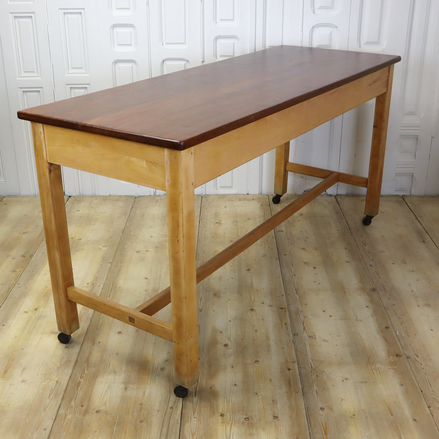 vintage_iroko_school_science_laboratory_table_kitchen_island_bar.