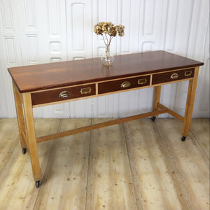 vintage_iroko_school_science_laboratory_table_kitchen_island_bar.