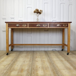 vintage_iroko_school_science_laboratory_table_kitchen_island_bar.