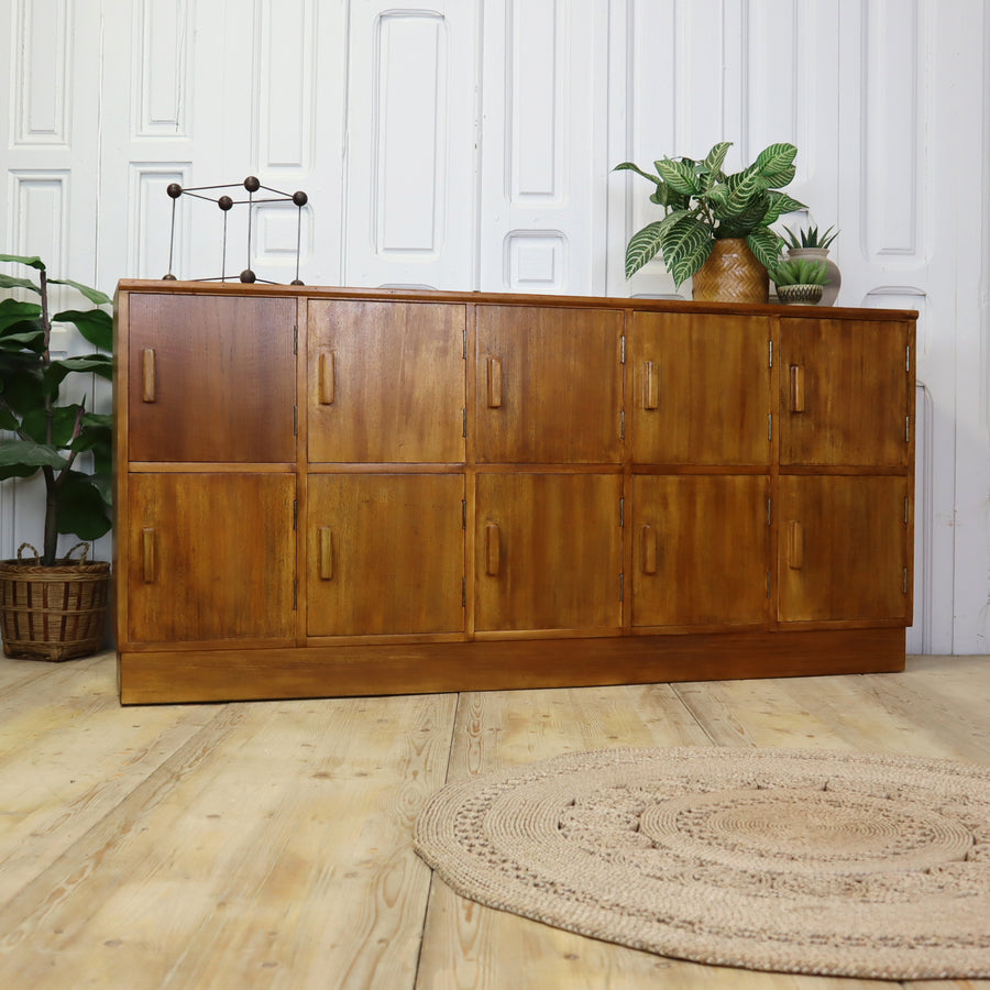 vintage_mid_century_school_wooden_lockers