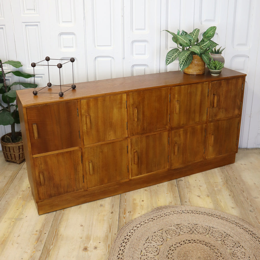 vintage_mid_century_school_wooden_lockers