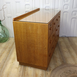 vintage_oak_mid_century_shop_counter_drawers_kitchen_island