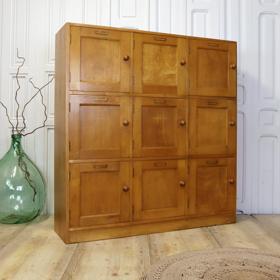 vintage_wooden_school_mid_century_lockers