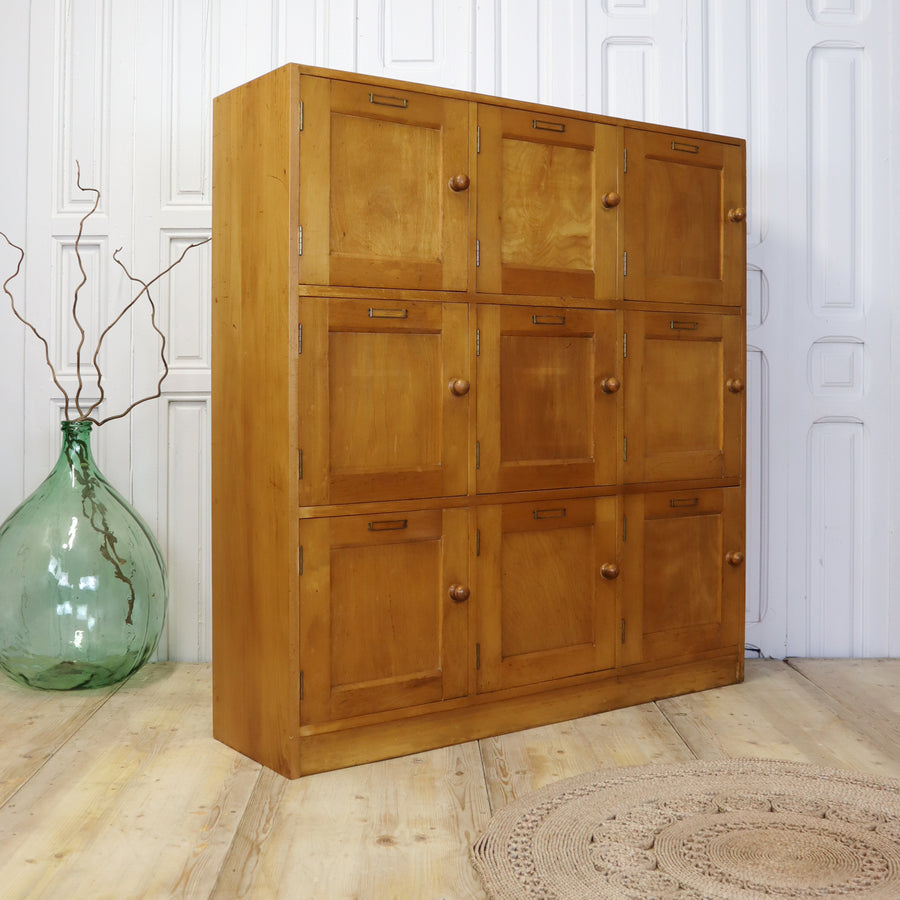 vintage_wooden_school_mid_century_lockers