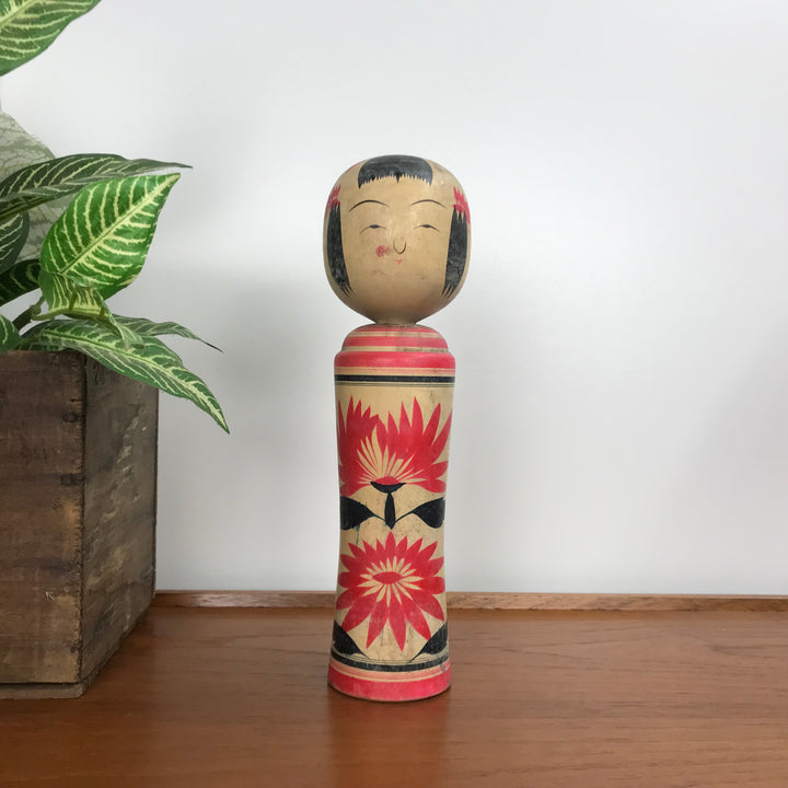 Vintage Japanese Kokeshi Doll J1