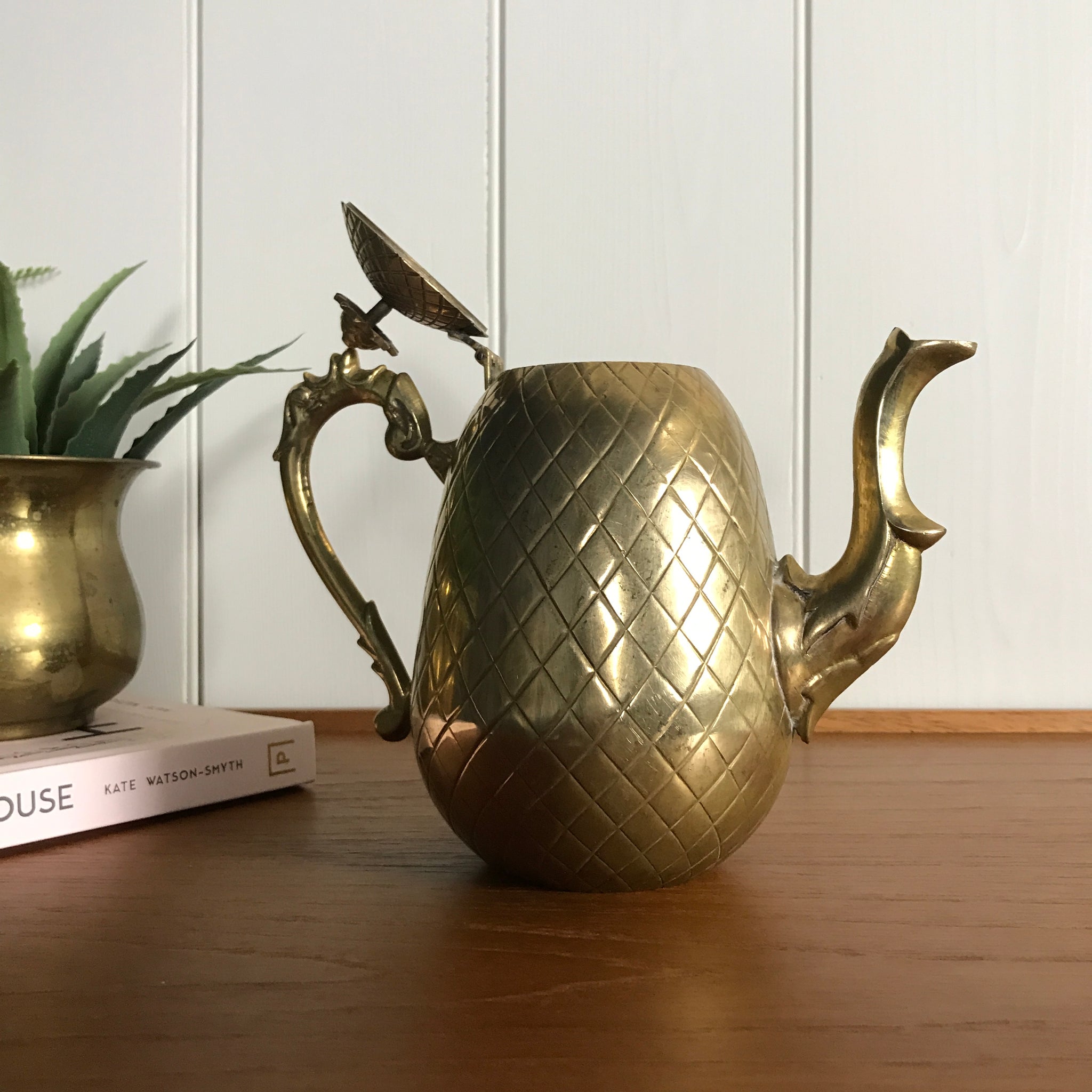 Vintage Brass Teapot #A1 – Mustard Vintage