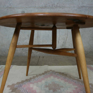 Ercol Mid Century Drop Leaf Coffee Table