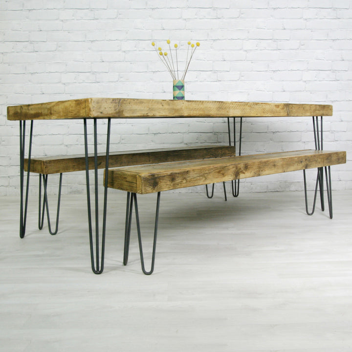 'The Hairpin' Rustic Dining Table