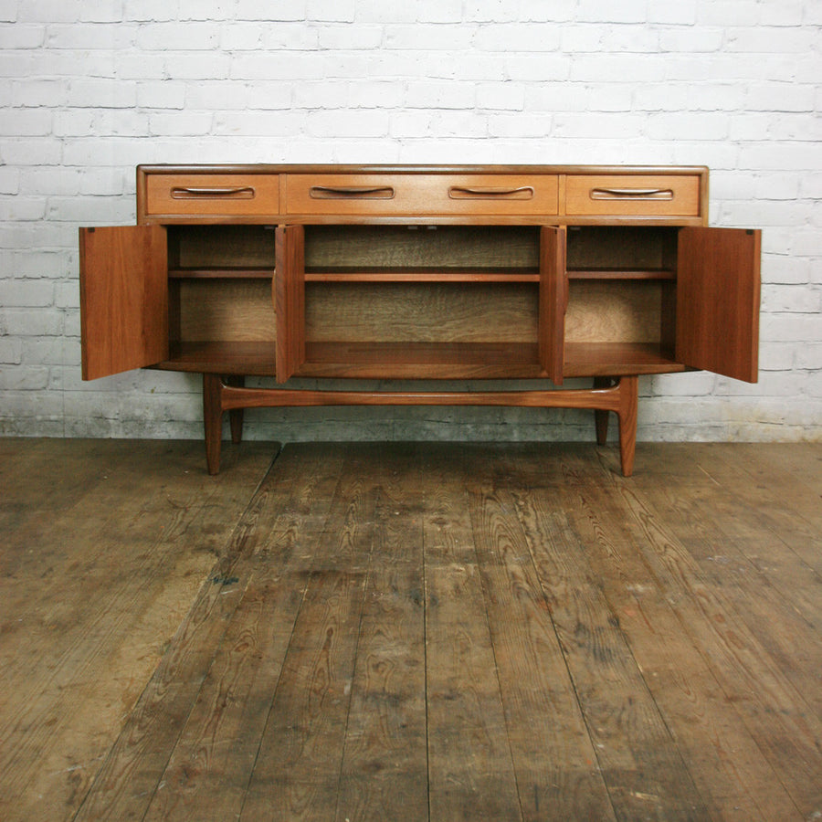 Mid Century Small G Plan Fresco Teak Sideboard