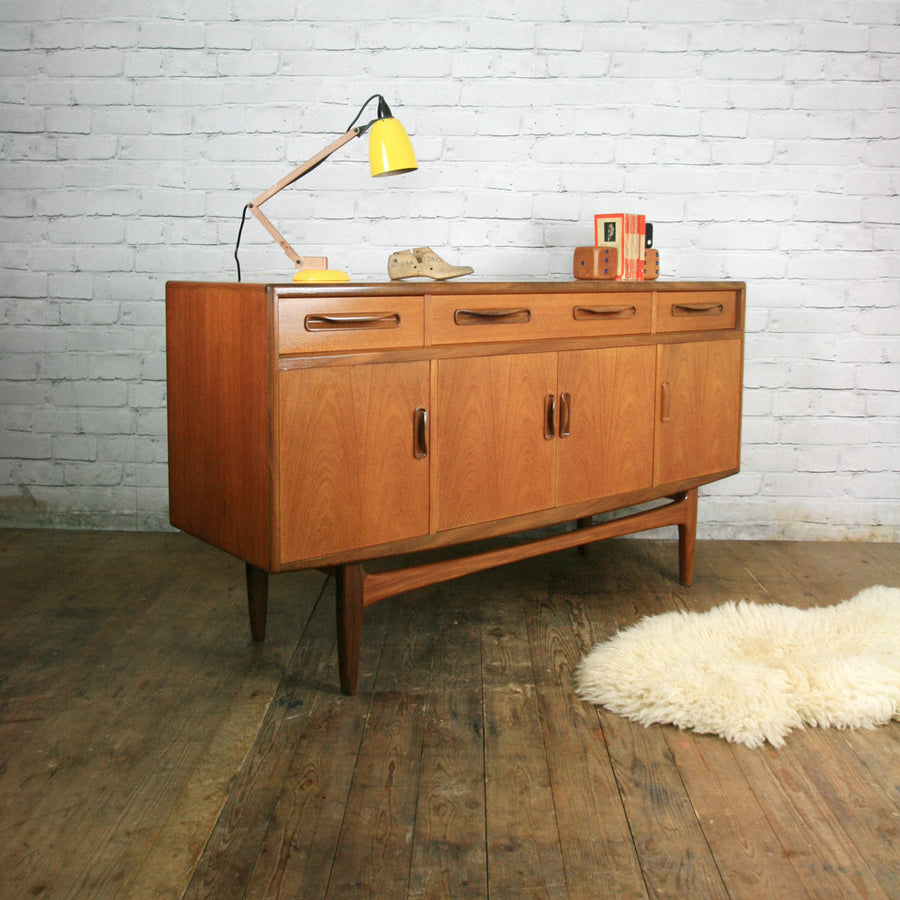 Mid Century Small G Plan Fresco Teak Sideboard